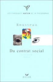 book cover of Du contrat social by Jean-Jacques Rousseau
