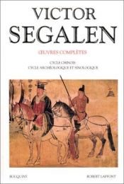 book cover of Œuvres complètes. 2 by Victor Segalen