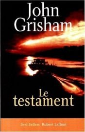 book cover of Le Testament by John Grisham