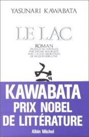 book cover of le lac by Yasunari Kawabata
