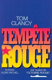 book cover of Tempête rouge by Hardo Wichmann|Tom Clancy