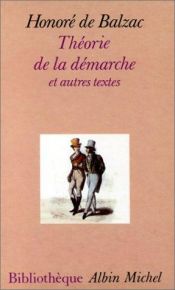book cover of Théorie de la démarche et Autres textes by Honoré de Balzac