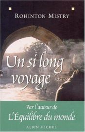 book cover of Un si long voyage by Rohinton Mistry