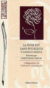 book cover of A rosa é sem porquê by Angelus Silesius