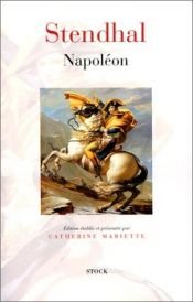 book cover of Vie de Napoleon by Стендаль