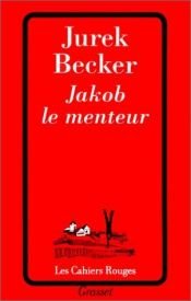 book cover of Jakob le menteur by Jurek Becker
