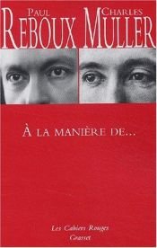 book cover of A la manière de... by Paul Reboux