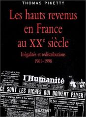book cover of Les Hauts revenus en France au XXe siècle by Thomas Piketty