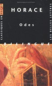 book cover of Odes : Edition bilingue by Horace