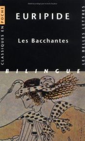 book cover of Bacchantes by Euripides