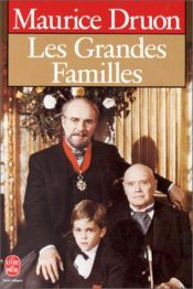 book cover of Las grandes familias by Maurice Druon