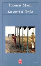 book cover of La Mort à Venise by Thomas Mann