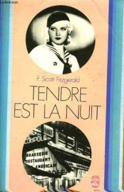 book cover of Tendre est la nuit by F. Scott Fitzgerald