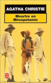 book cover of Meurtre en Mésopotamie by Agatha Christie