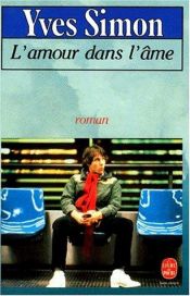 book cover of L'amour dans l'âme by Yves Simon