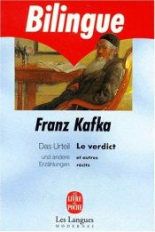 book cover of Das Urteil und andere Erzählungen = Le verdict et autres récits by فرانتس کافکا