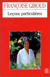 book cover of Leçons particulières by Francoise Giroud