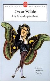 book cover of Les ailes du paradoxe by Oscar Wilde