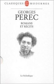 book cover of Romans et récits by Georges Perec