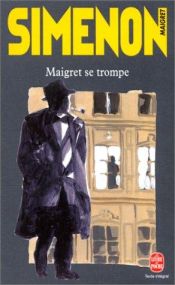 book cover of Simenon: Maigret's Mistake by Georges Simenon