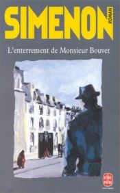 book cover of De begrafenis van meneer Bouvet by Georges Simenon