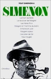 book cover of Feux rouges by Georges Simenon