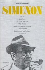 book cover of Der Neger by Georges Simenon