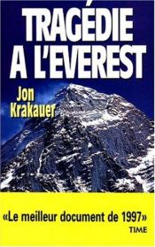 book cover of Tragédie à l'Everest by Jon Krakauer