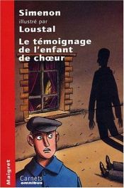 book cover of Le témoignage de l'enfant de choeur : récit policier by Georges Simenon