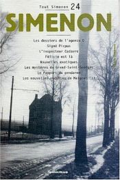 book cover of Tout Simenon, centenaire tome 24 by Georges Simenon