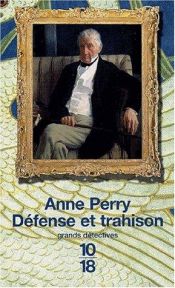 book cover of Defensa o traición by Anne Perry