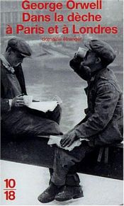book cover of Dans la dèche à Paris et à Londres by George Orwell