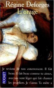 book cover of L'orage by Régine Deforges