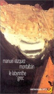 book cover of Il labirinto greco by Manuel Vázquez Montalbán