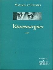 book cover of Maximes et pensées by Vauvenargues