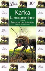 book cover of La Métamorphose by Franz Kafka|Gabriele Malsch