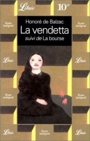 book cover of La Vendetta, suivi de "La Bourse" by Honoré de Balzac