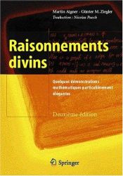 book cover of Raisonnements divins by Günter Ziegler|Martin Aigner