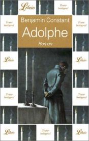 book cover of Adolphe by Benjamin Constant