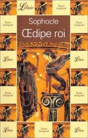 book cover of Œdipe roi by Sophocle