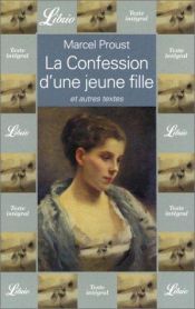 book cover of La confesión de una joven y otros cuentos de noche y crimen by Marcel Proust