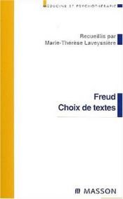 book cover of Freud : Choix de textes by Зигмунд Фрейд