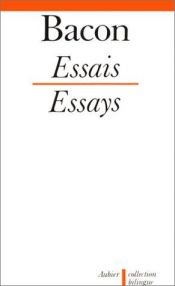 book cover of Essais, édition bilingue by Francis Bacon