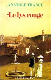 book cover of Den röda liljan by Anatole France