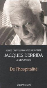 book cover of De l'Hospitalité by Jacques Derrida