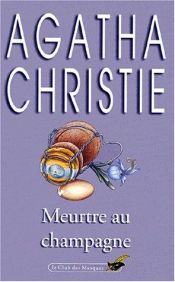 book cover of Meurtre au champagne by Agatha Christie