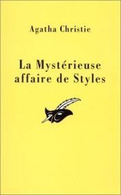 book cover of La Mystérieuse Affaire de Styles by Agatha Christie