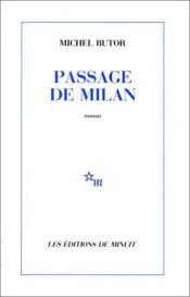 book cover of Passage de Milan by Michel Butor