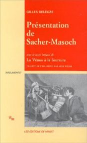 book cover of Présentation de Sacher-Masoch (texte intégral de La Vénus à la fourrure) by Gilles Deleuze