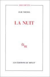 book cover of La Nuit by Elie Wiesel